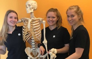 Studentinnen des Studienganges Physiotherapie DUAL Hamburg