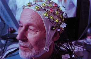 Die EEG-Abteilung zeigt, wie das Gehirn nach dem Schlaganfall arbeitet