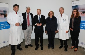 Bürgermeister Olaf Scholz und Gesundheitssenatorin Cornelia Prüfer-Storcks besuchen die Hamburg City Health Study im UKE