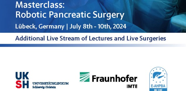 Masterclass Robotic Pancreatic Surgery; Programmheft Seite 1