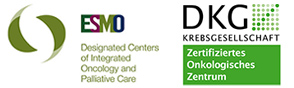 ESMO Logo und DKG-Logo