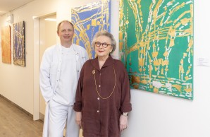 Prof. Beikler und Frau Pribert-Zimny