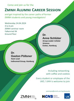 ZMNH Alumni Career Session Flyer